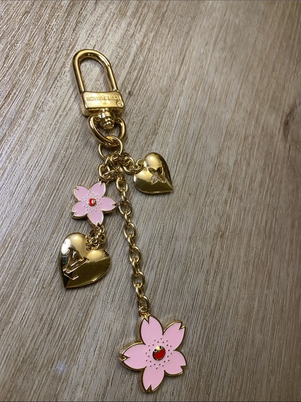 Louis Vuitton bag charm
